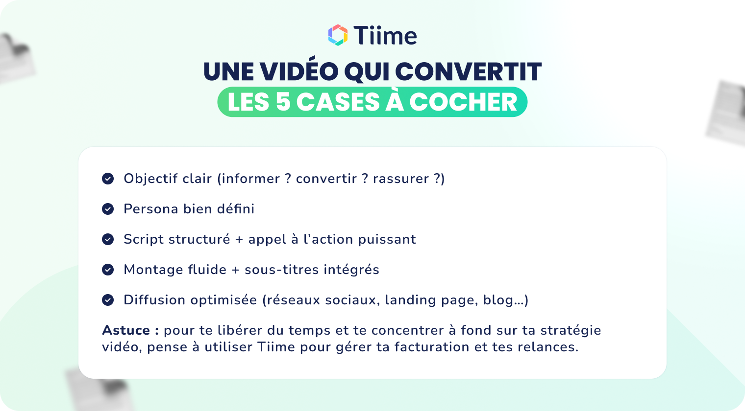 Une vidéo qui converti