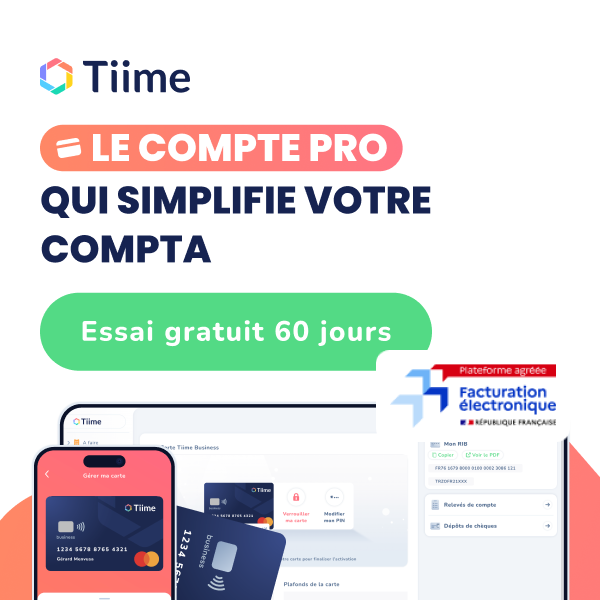 Essai gratuit 60 jours pour notre compte pro